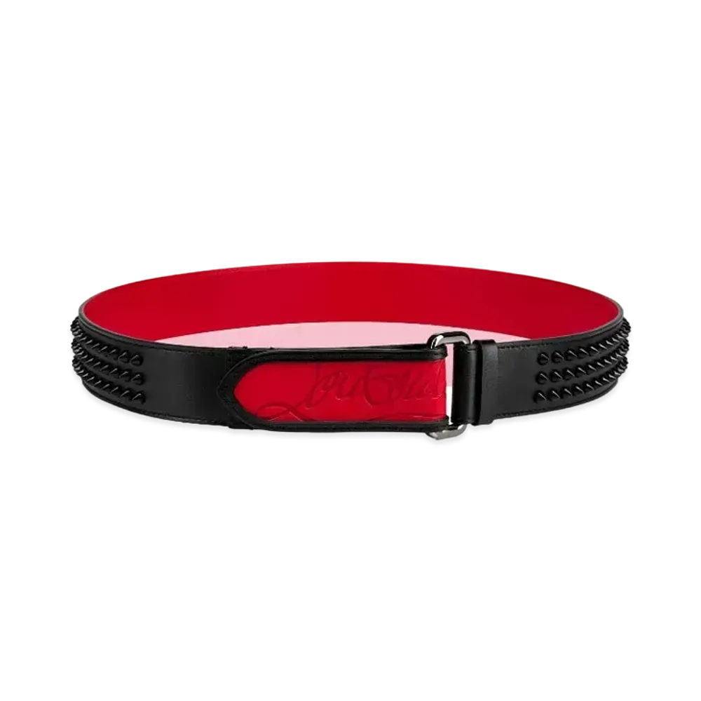 Christian Louboutin Loubi Belt "Black"