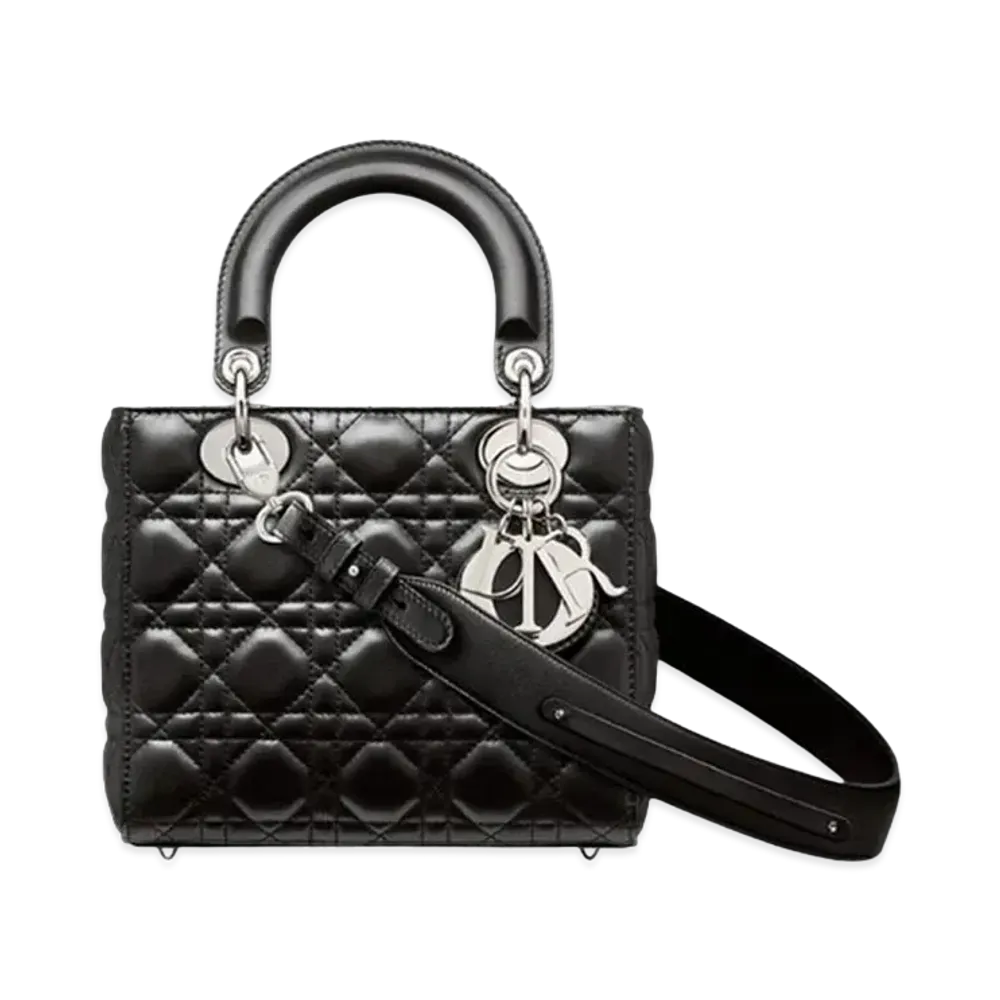 Dior Small Lady Bag My ABCDior Cannage Lambskin "Black"