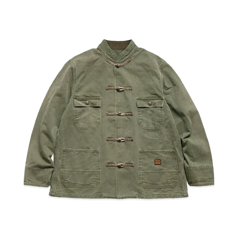 KAPITAL COTTON HELIN BON KUNG FU COVER ALL "Khaki"