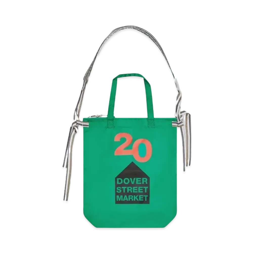 Dover Street Market London x Casey Casey 20th Anniversary Tote "Green"