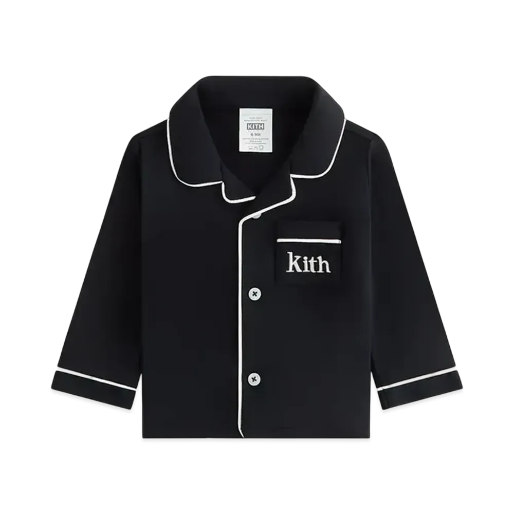 Kith Kithmas Baby Pajama Set "Black"