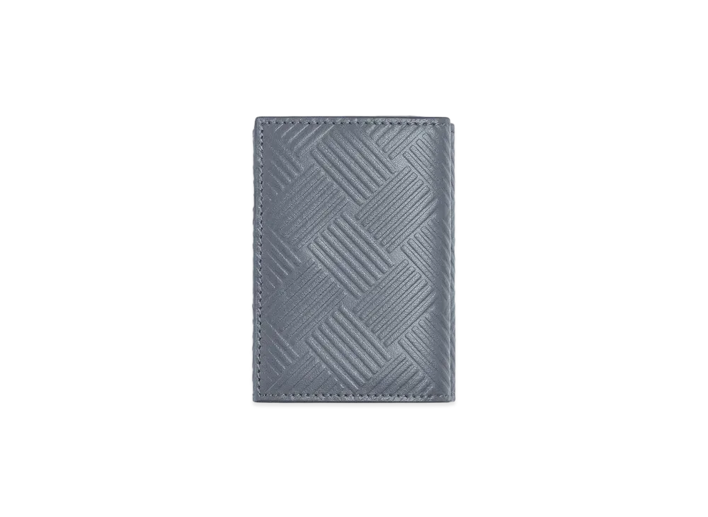 Bottega Veneta Tiny Trifold Wallet "Thunder"