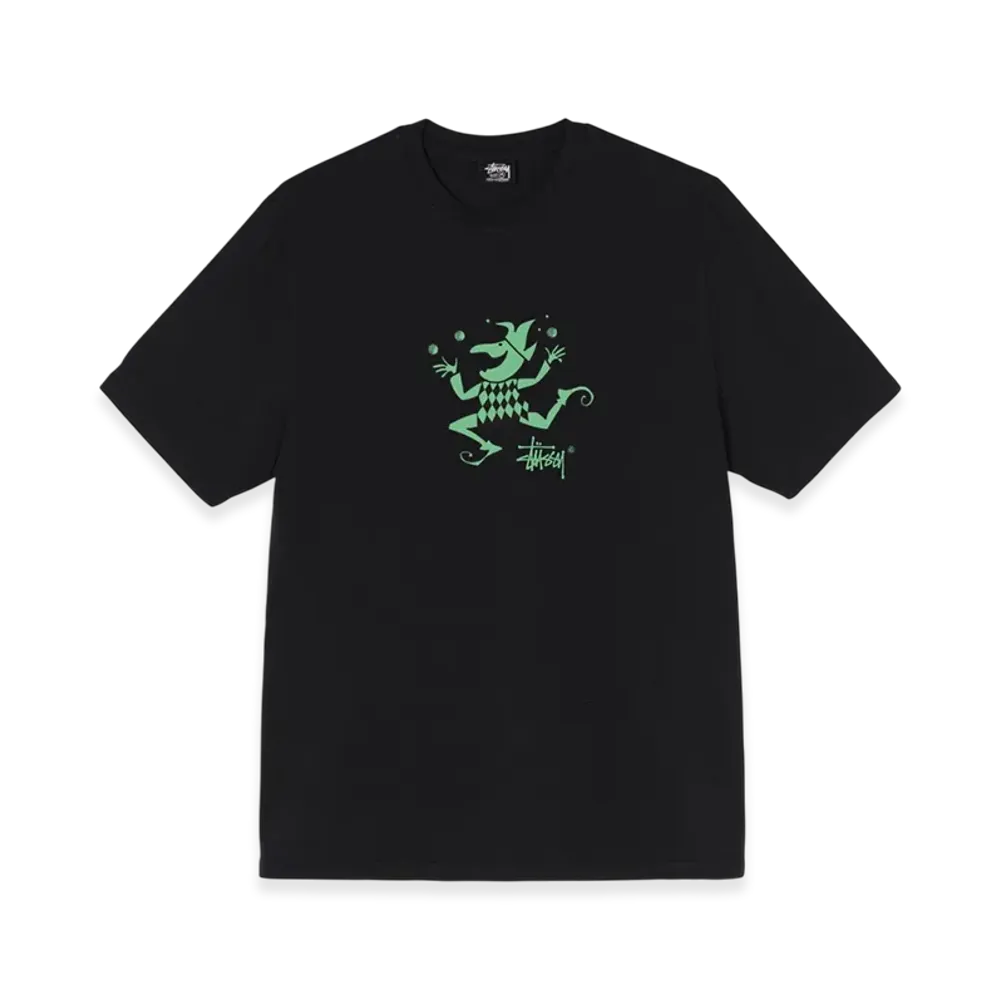 Stussy Juggler Pigment Dyed Tee "Black"