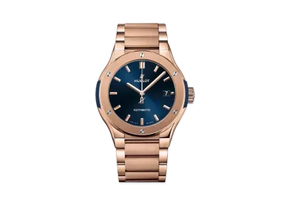 HUBLOT Classic Fusion Blue King Gold Bracelet 38mm