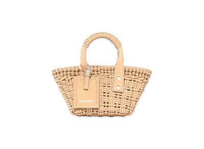BALENCIAGA Women's Bistro XXS Basket With Strap "Beige"