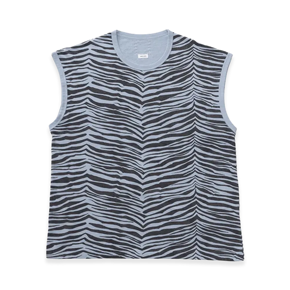 visvim Jumbo Tee S/L Quagga "LT.Blue"