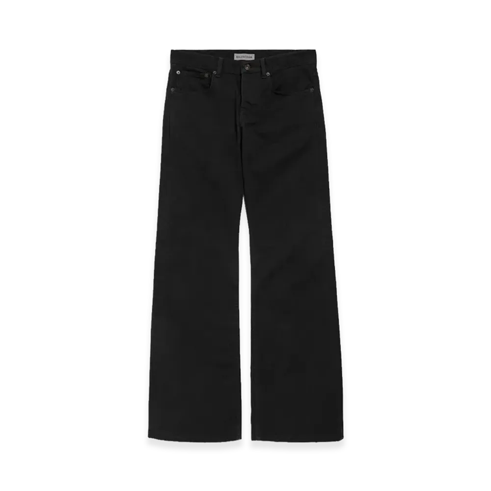 BALENCIAGA Women's Relaxed Fit Jeans "Black"