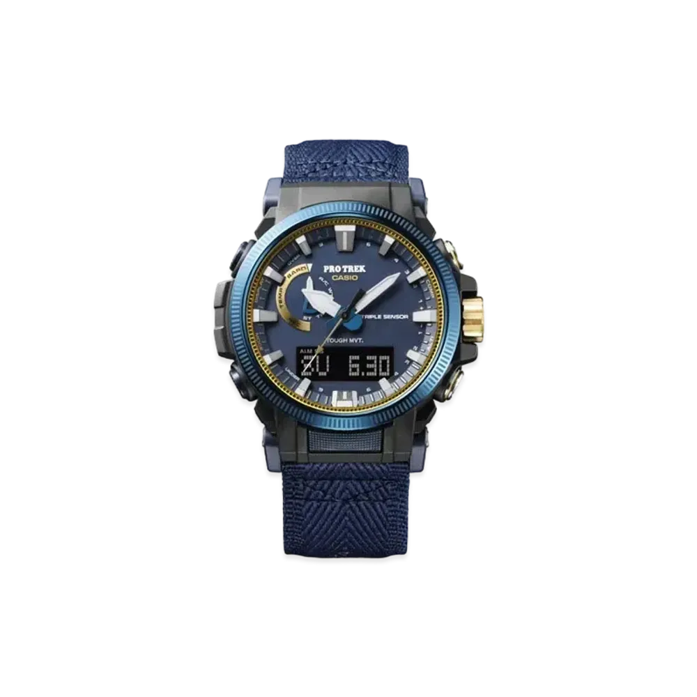 Casio Climber Line Casio Watch 50th Anniversary Model "Blue/Gold" PRW-61SS-2JR