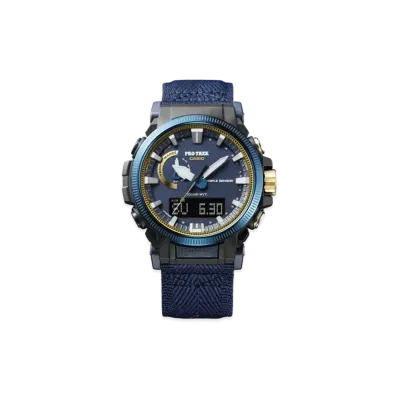 Casio Climber Line Casio Watch 50th Anniversary Model "Blue/Gold" PRW-61SS-2JR