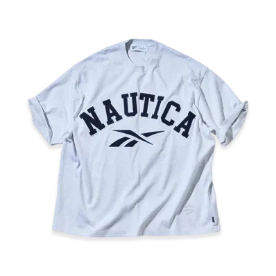 Reebok x NAUTICA Arch Logo Tee "Grey"