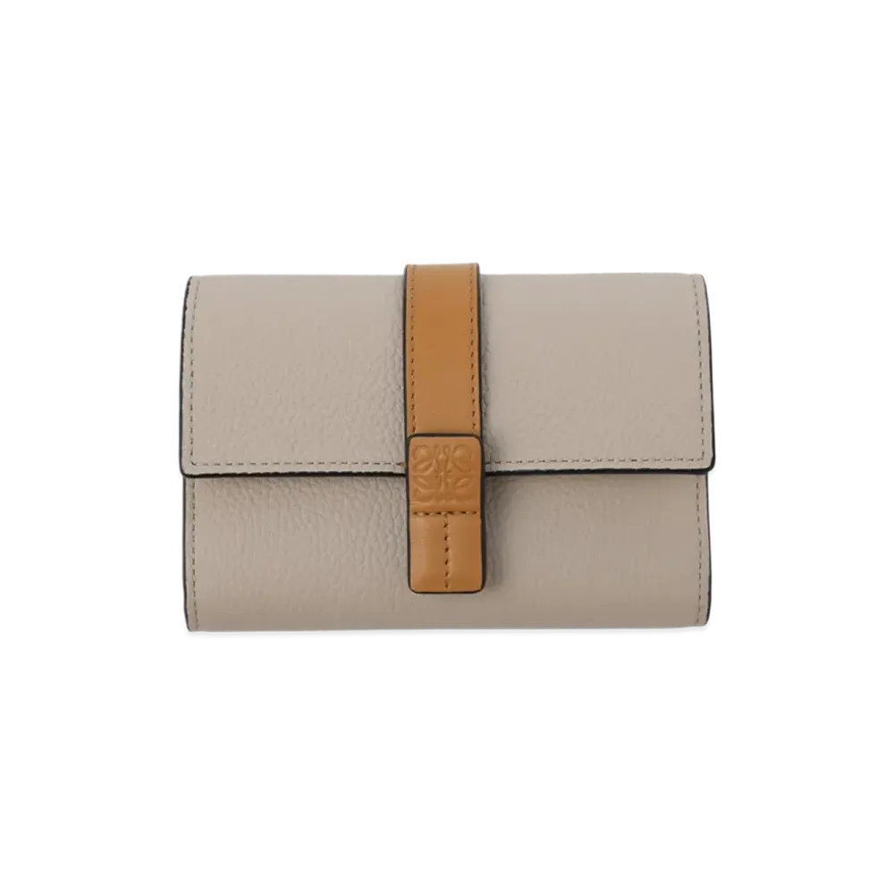 LOEWE SGC Small Vertical Wallet "Light Oat/Honey"