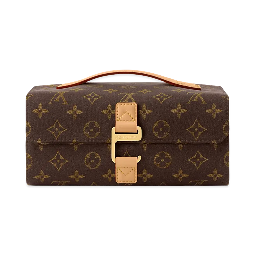Louis Vuitton Hanging Toiletry Bag "Brown"
