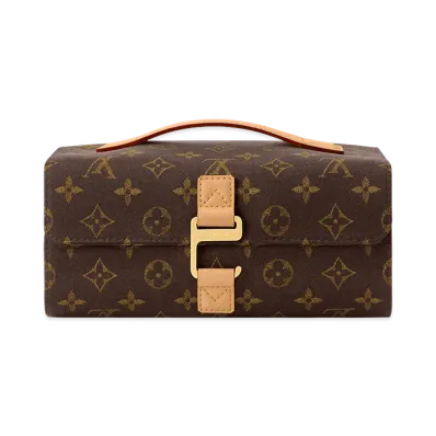 Louis Vuitton Hanging Toiletry Bag "Brown"