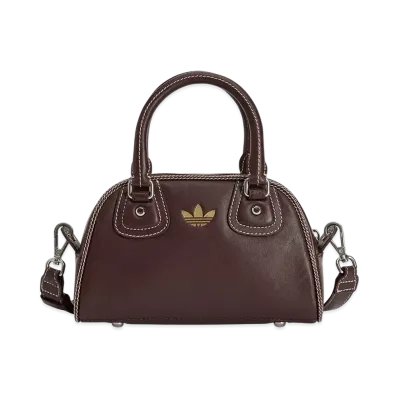 adidas x Wales Bonner Leather Bowling Bag "Night Red"