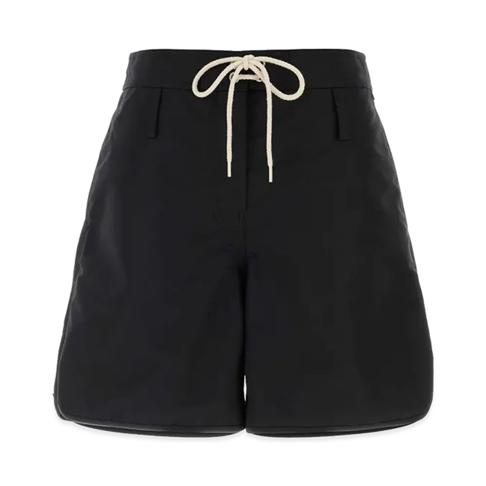 PRADA Wonen's Nylon Shorts "Black"