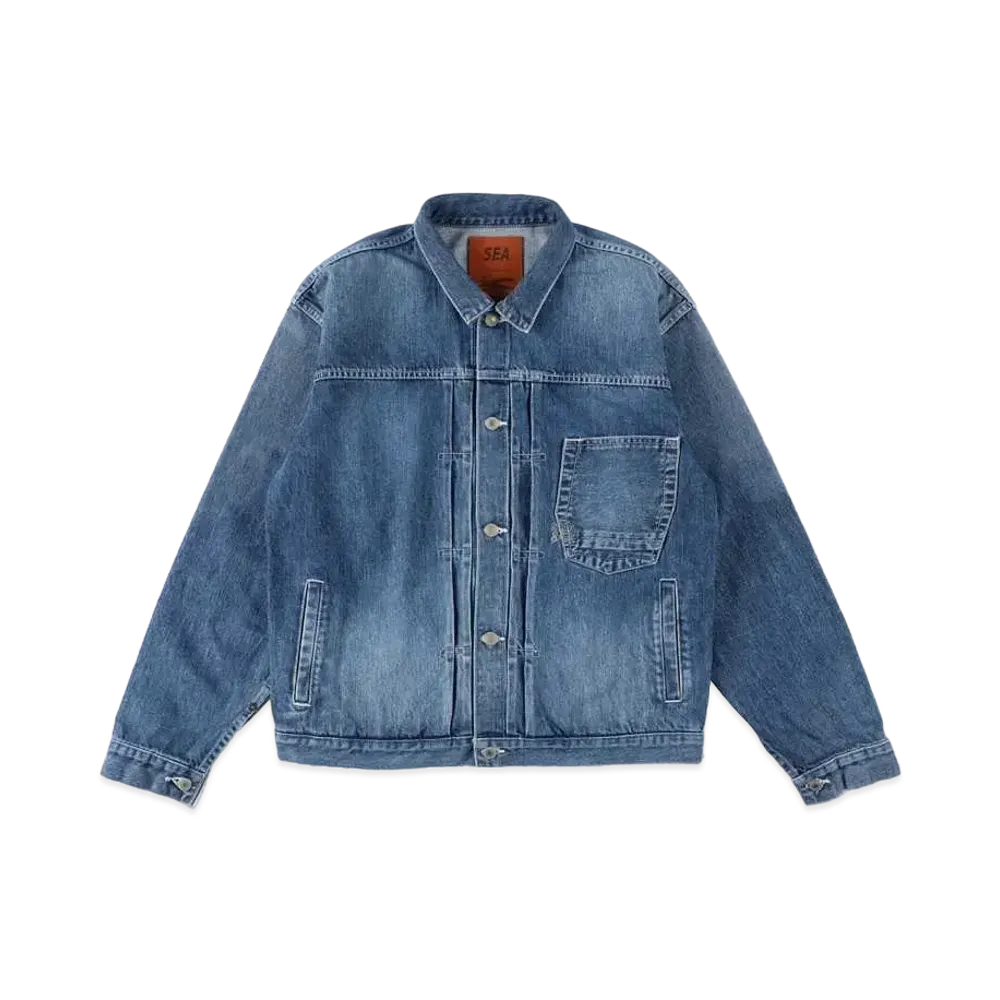 WIND AND SEA x DENHAM Denim Jacket "Indigo"