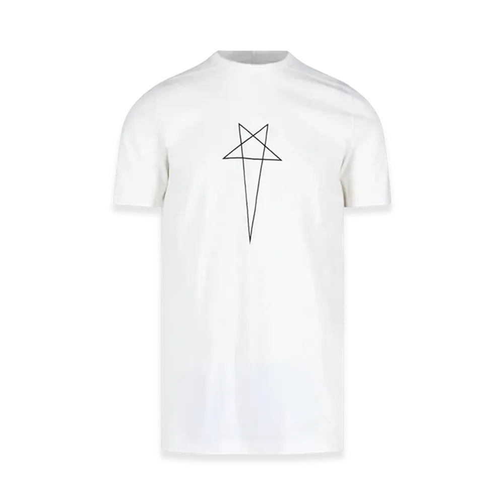 Rick Owens DRKSHDW Level T-Shirt "Black Milk"