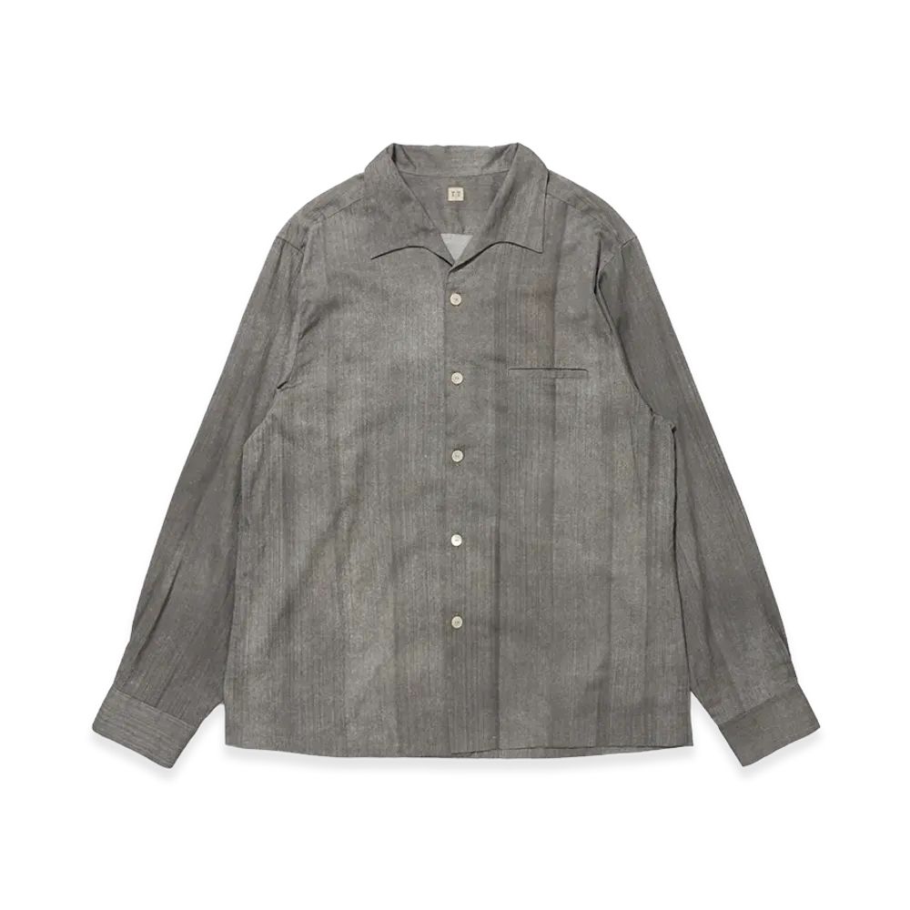 T.T Taiga Takahashi LOT.108 50S Italian Collar Shirt "Hand Drawn Sumi"