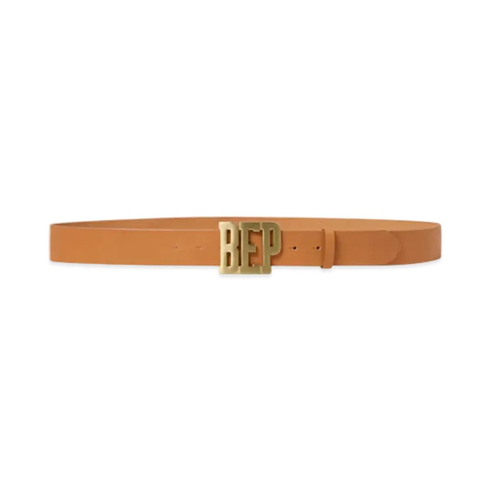 BlackEyePatch Letters Belt "Beige"