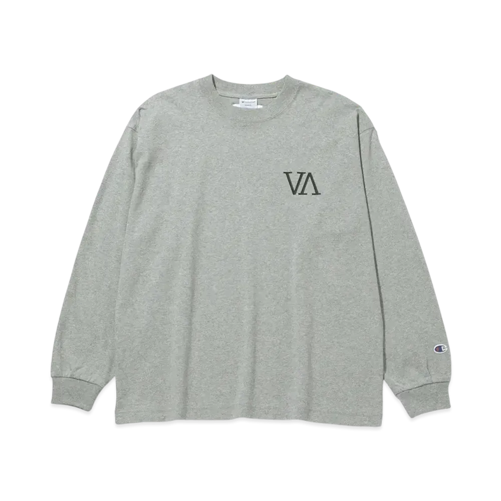 V.A. x Champion LS Tee #1 "Grey"