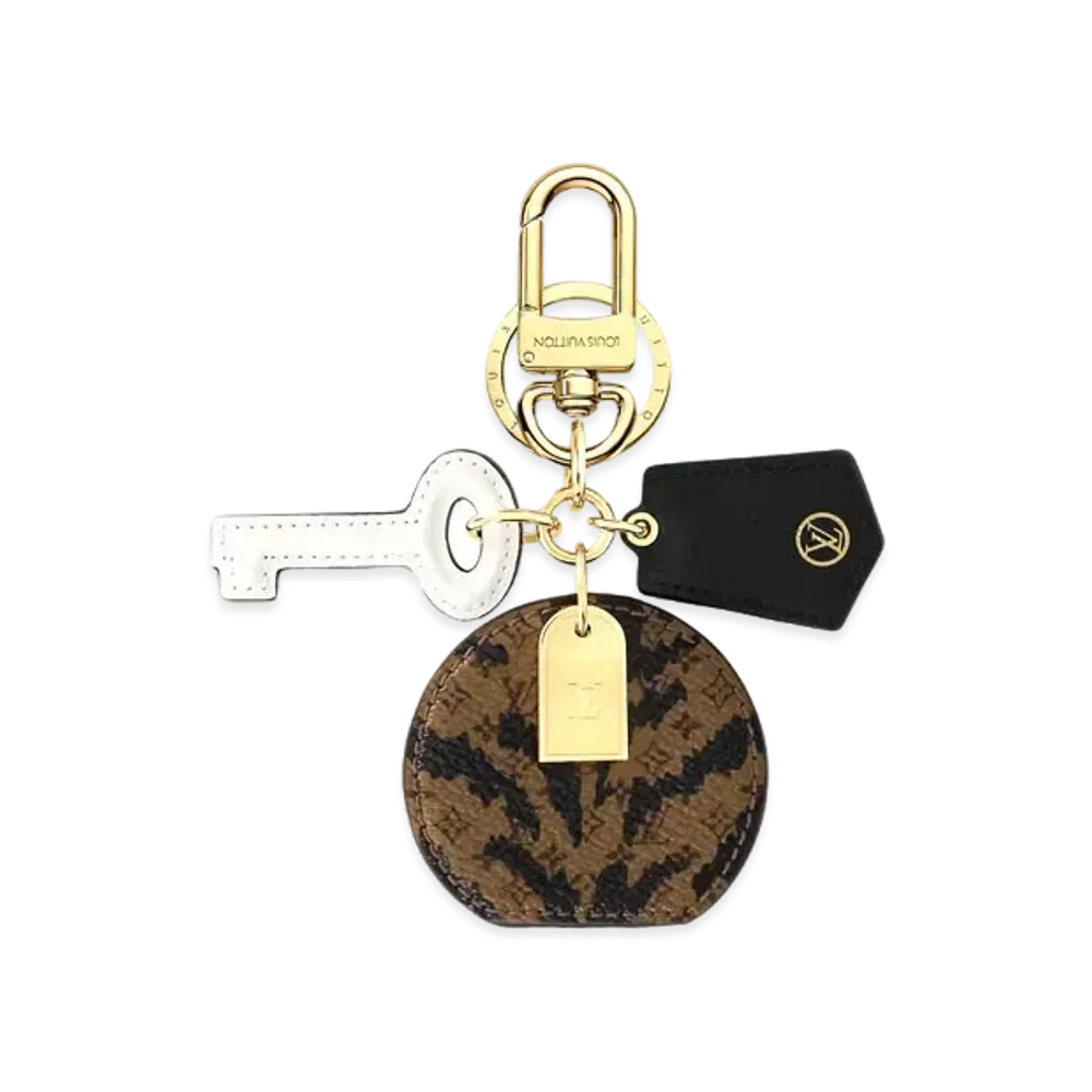 Louis Vuitton Illustre Boite A Chapeau Keyring and Bag Charm "Multi Color"