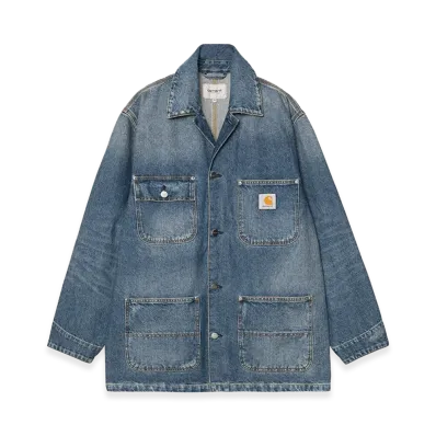 Carhartt WIP Aden Chore Coat "Blue(Grind Wash)"