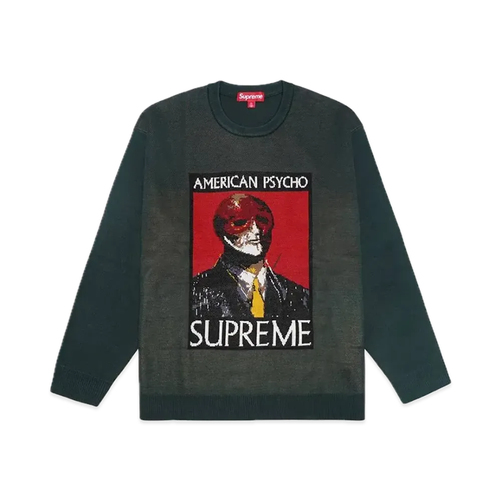 Supreme American Psycho Sweater "Green"