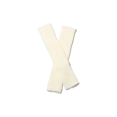 atmos pink Leg Warmers "White"