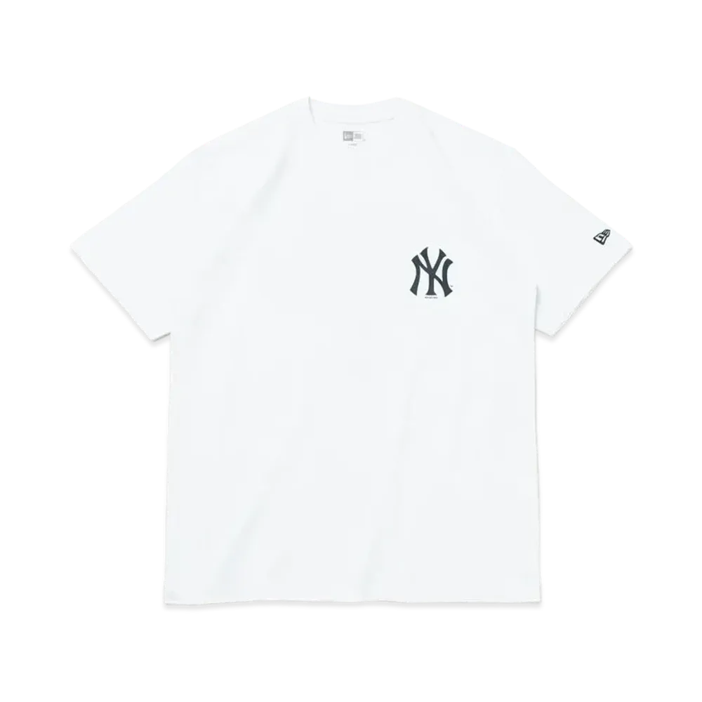 NEW ERA MLB Apparel Regular Fit Short Sleeve Cotton T-Shirt World Series New York Yankees "White"