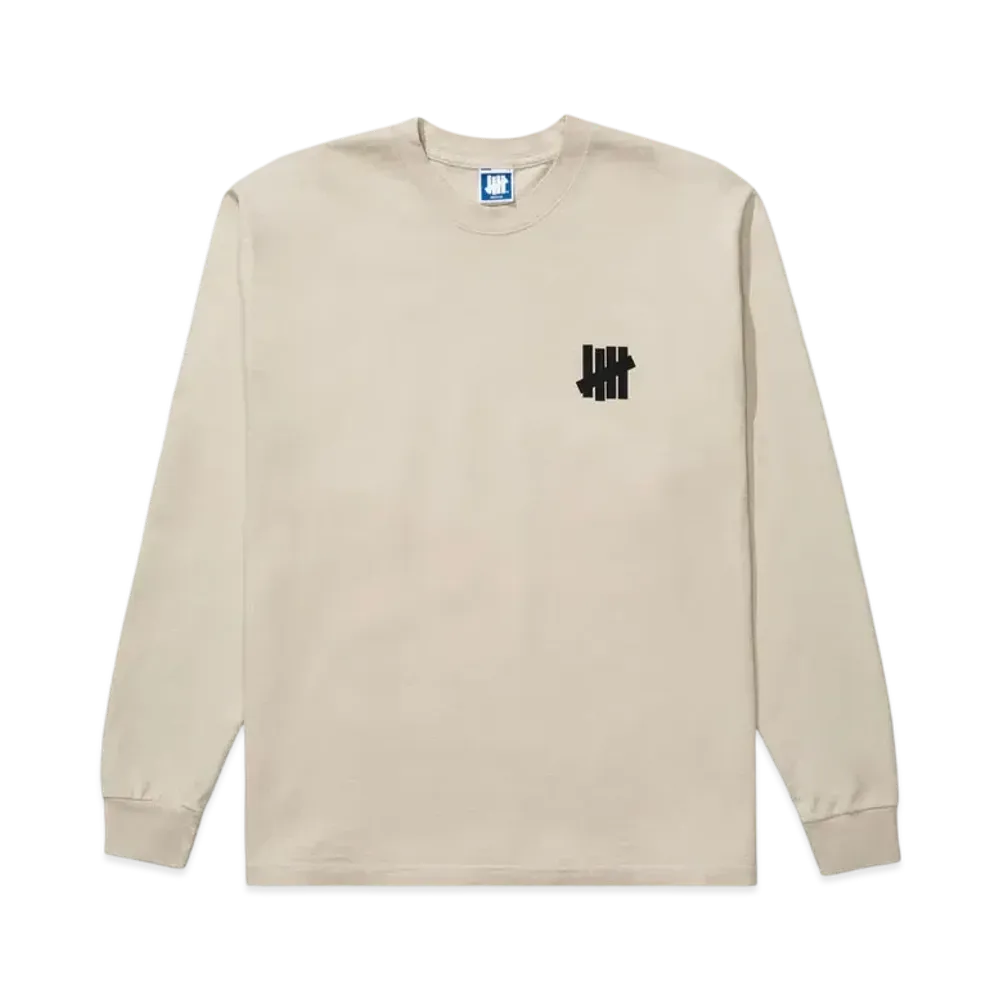 UNDEFEATED Blacktop L/S Tee "Tan"