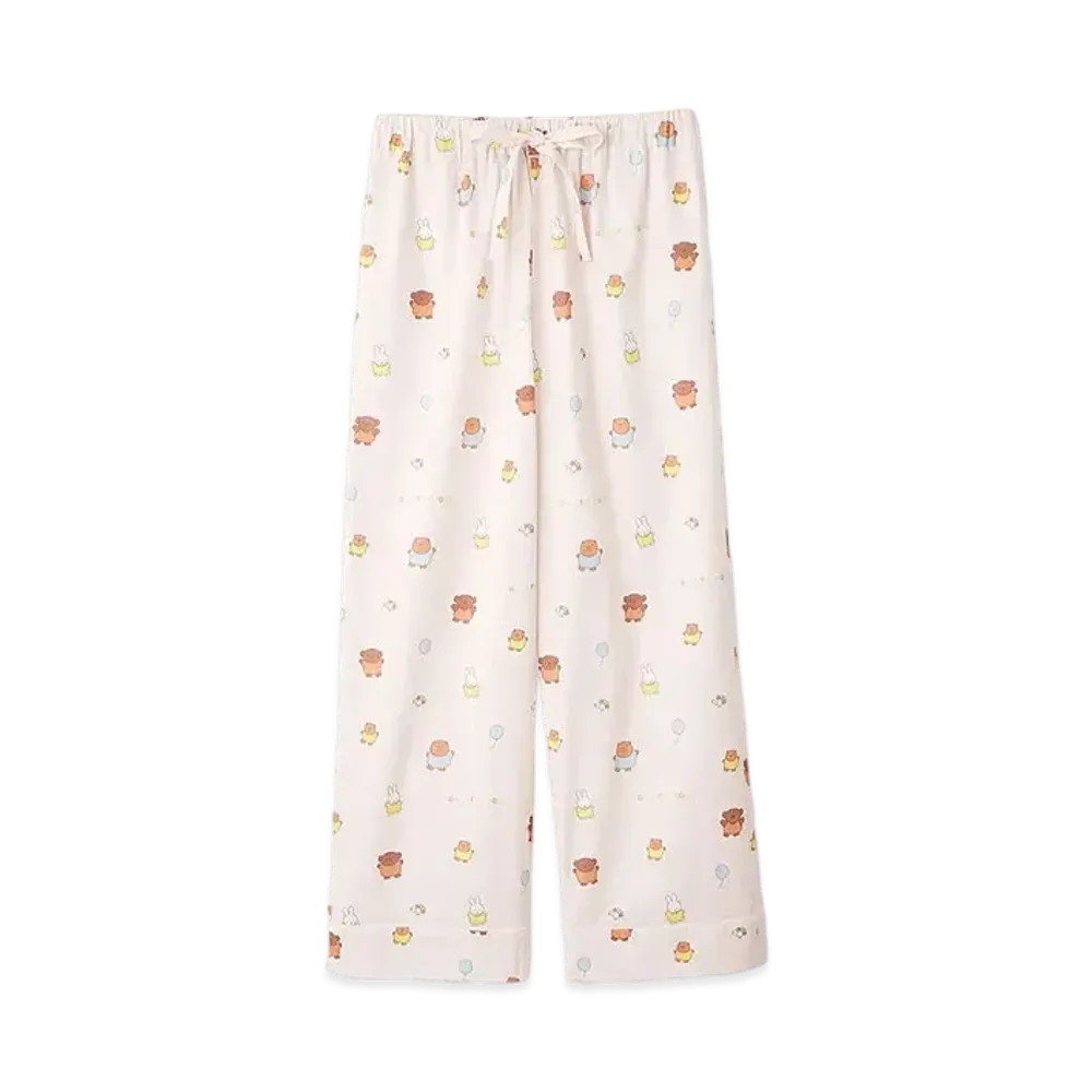 GELATO PIQUE x Dick Bruna All-Over Print Neru Long Pants "Pink"