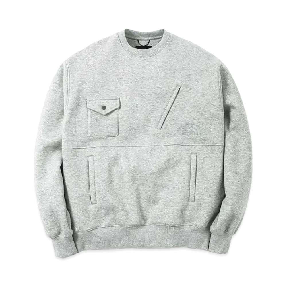 The North Face x Invincible Designed By Shinsuke Nakada Pocket Crew "Gray"