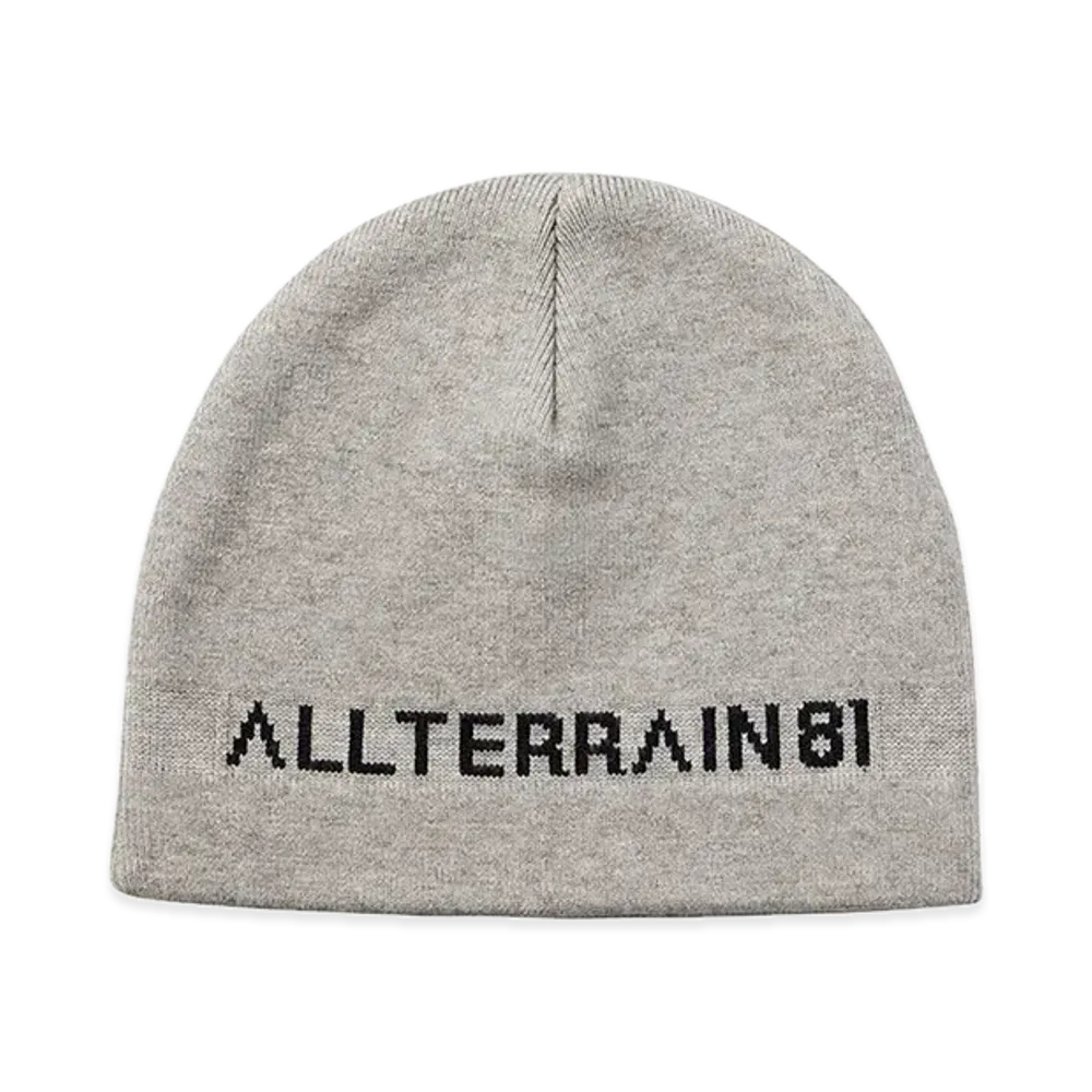 DESCENTE ALLTERRAIN High Gauge Jersey Knit Cap "Gray"