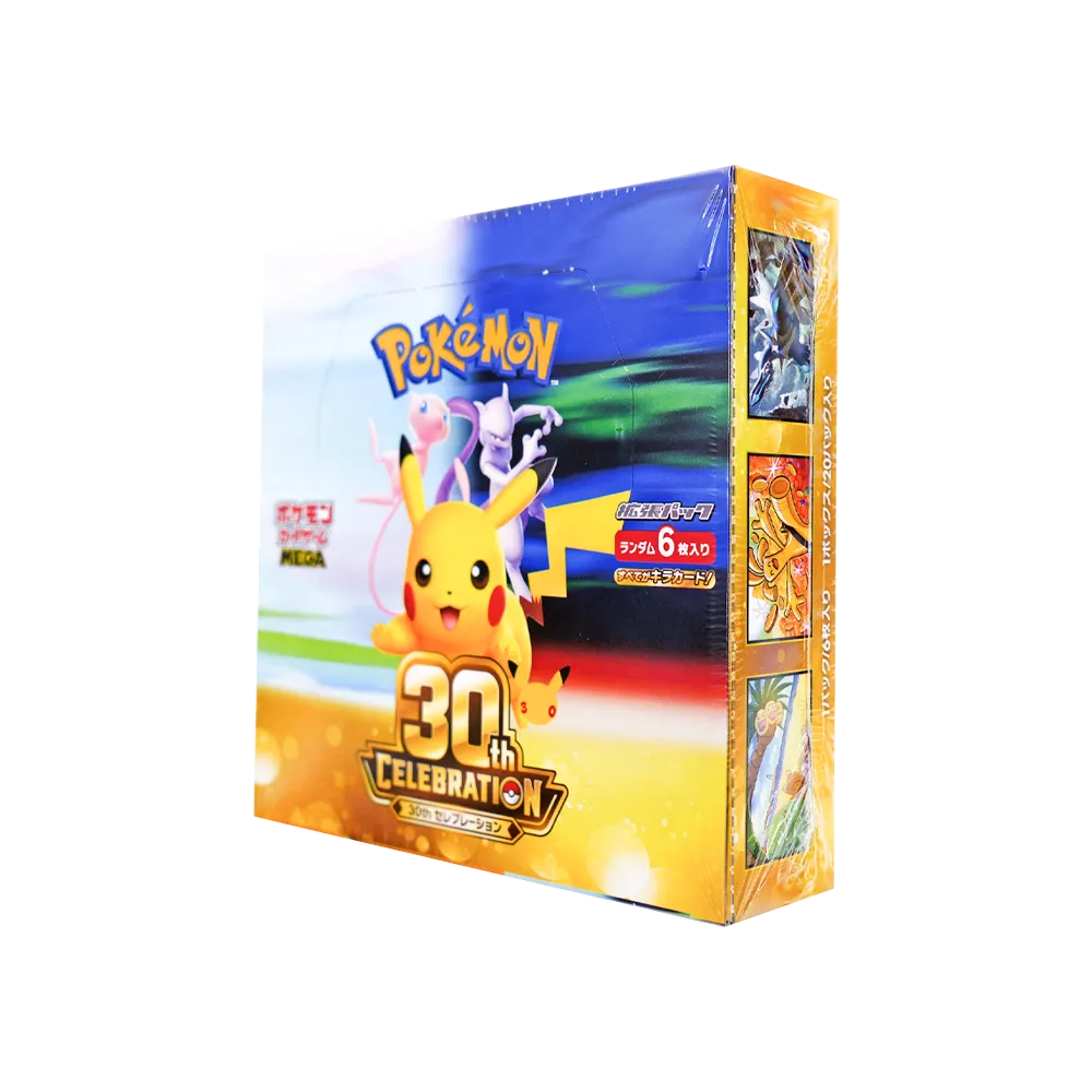 ポケモンカードゲームMEGA 拡張パック「30th CELEBRATION」ボックス