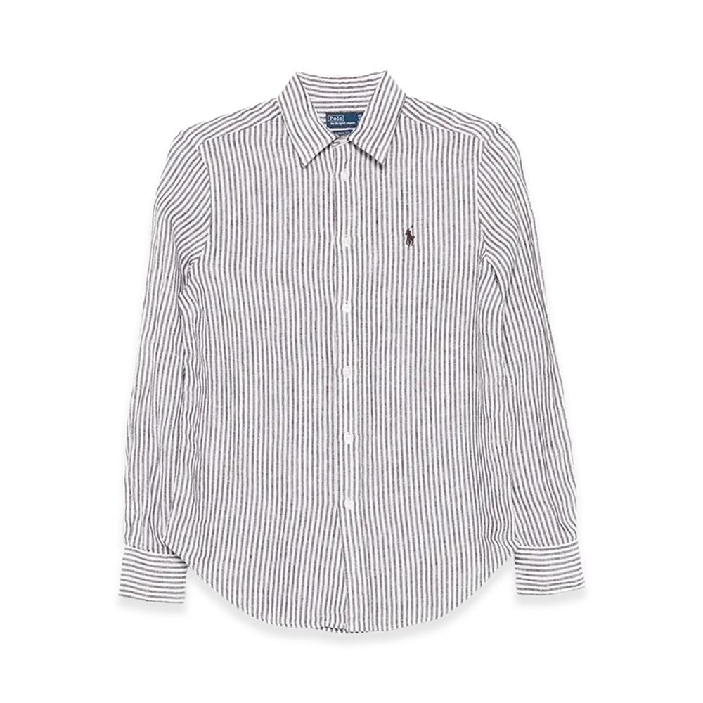 Polo Ralph Lauren Women's Linen Shirt "Grey"