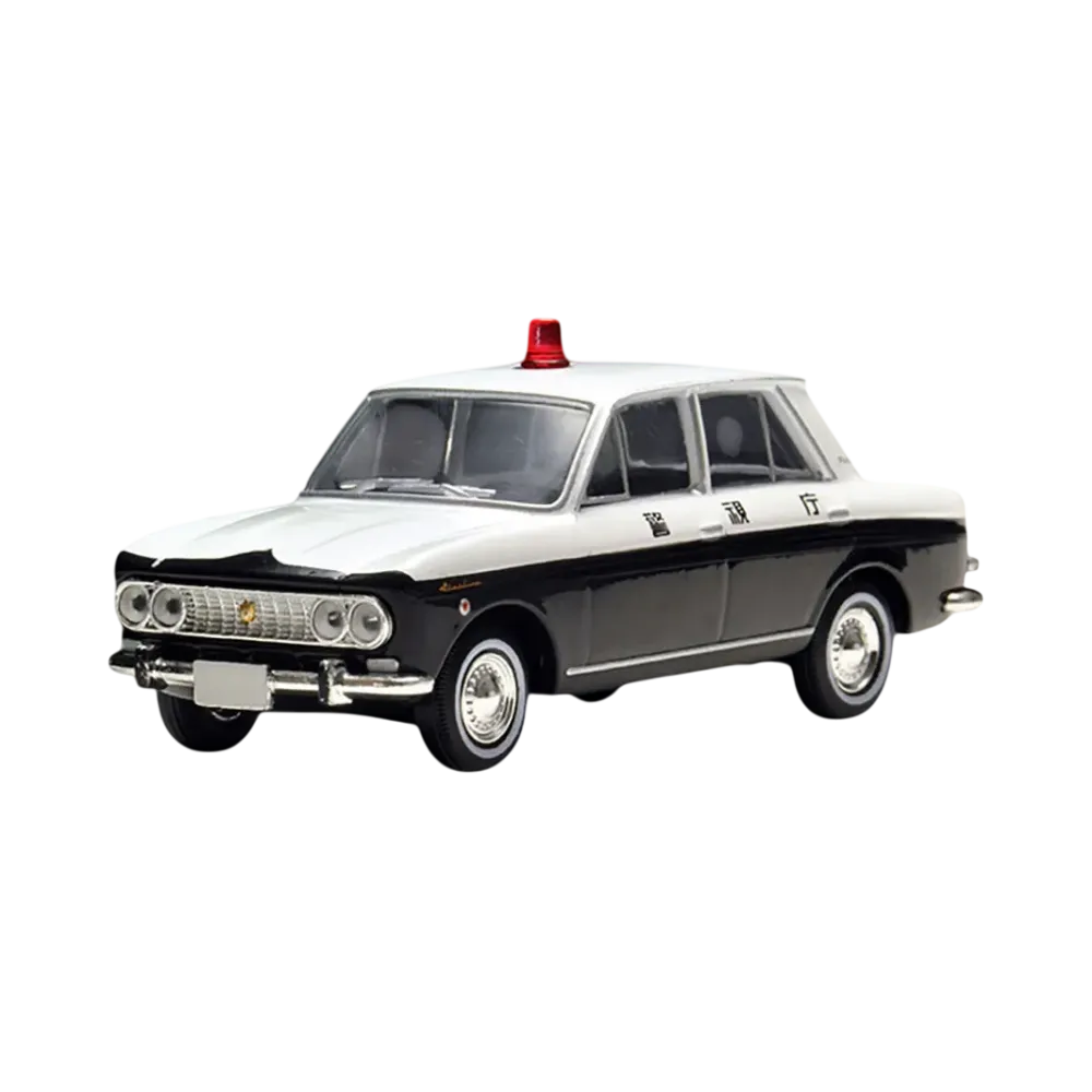 TOMYTEC "TOMICA LIMITED VINTAGE" 1/64 LV-183a Bluebird Police Car (Metropolitan Police Department)