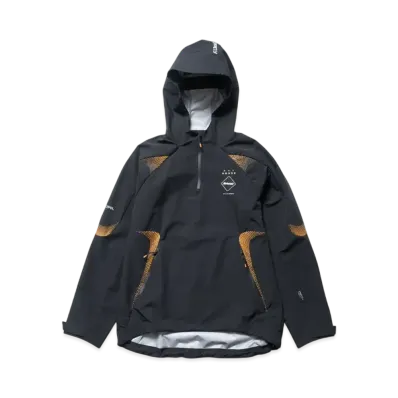 F.C.Real Bristol Authentic Utility Team Half-Zip Jacket "Black"