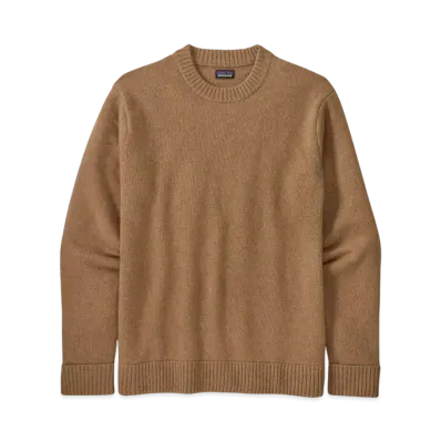 Patagonia Men's Recycled Wool Blend Sweater "Brown"