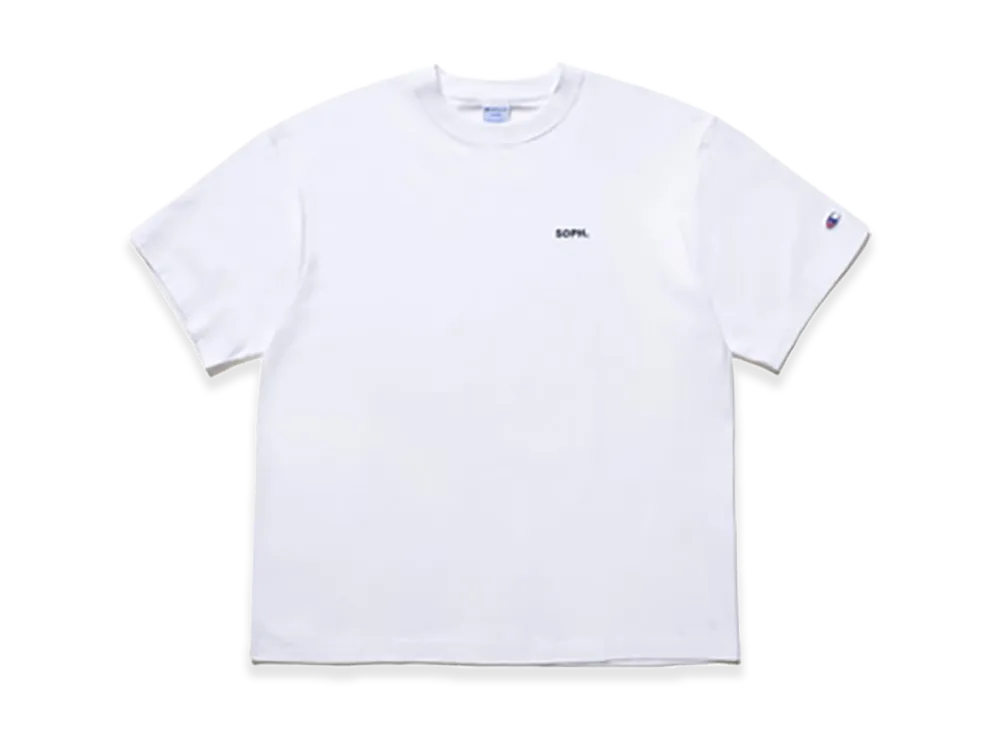 Champion x SOPH. Basic Tee "White"