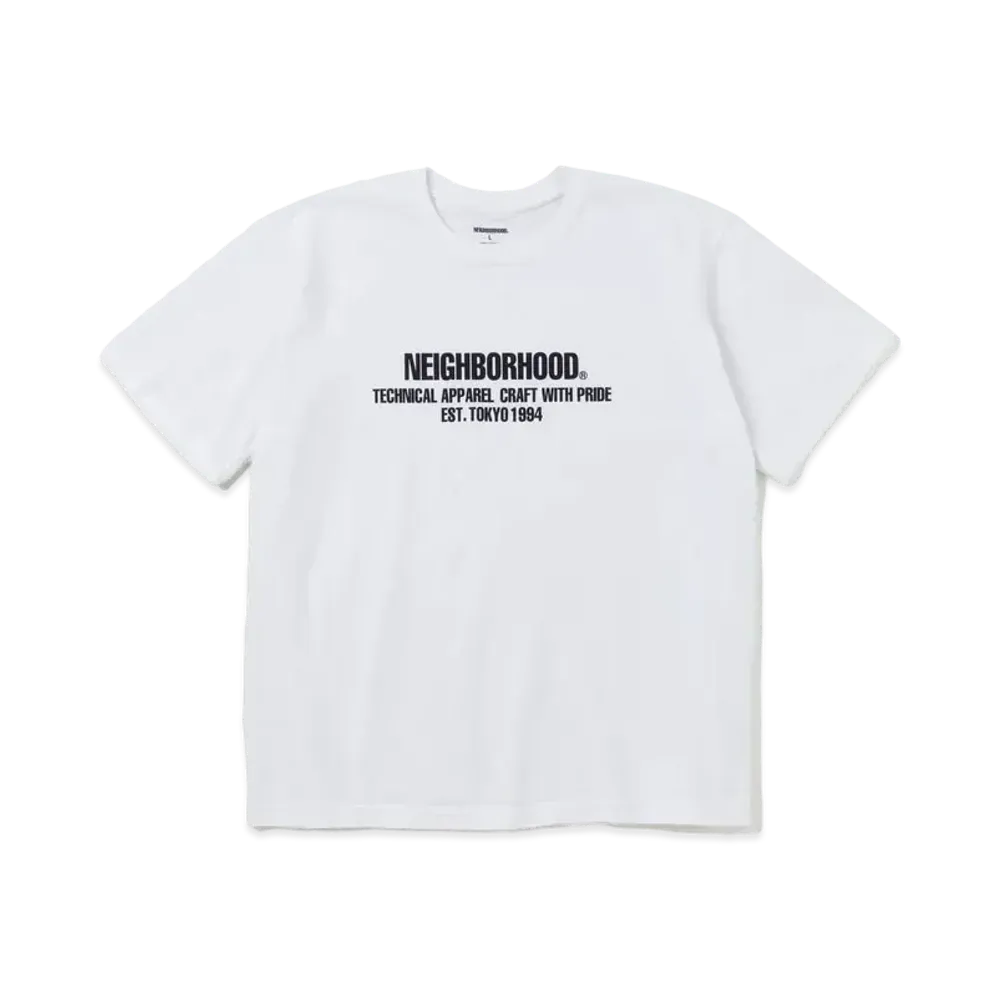 NEIGHBORHOOD NH . Tee SS-2 "White"
