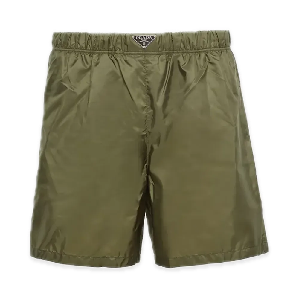 PRADA Re-Nylon Swim Shorts "Khaki"
