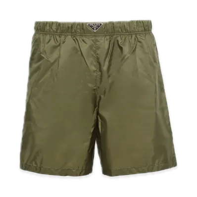 PRADA Re-Nylon Swim Shorts "Khaki"