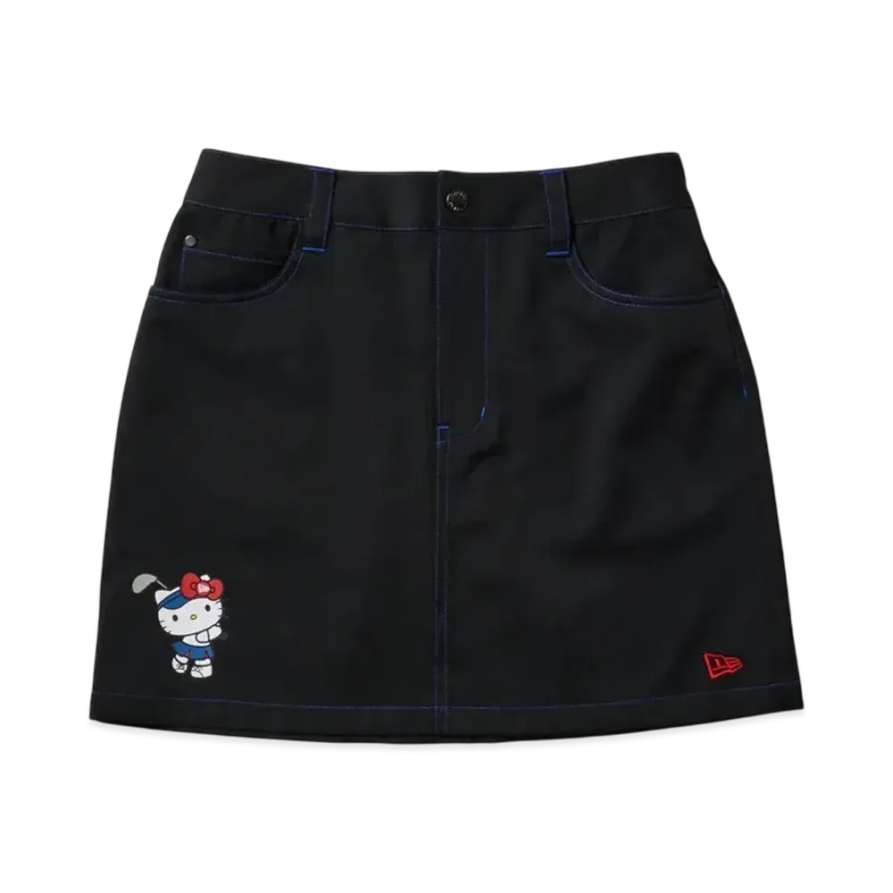 NEW ERA x HELLO KITTY Golf Women's Stretch Skirt "Black"