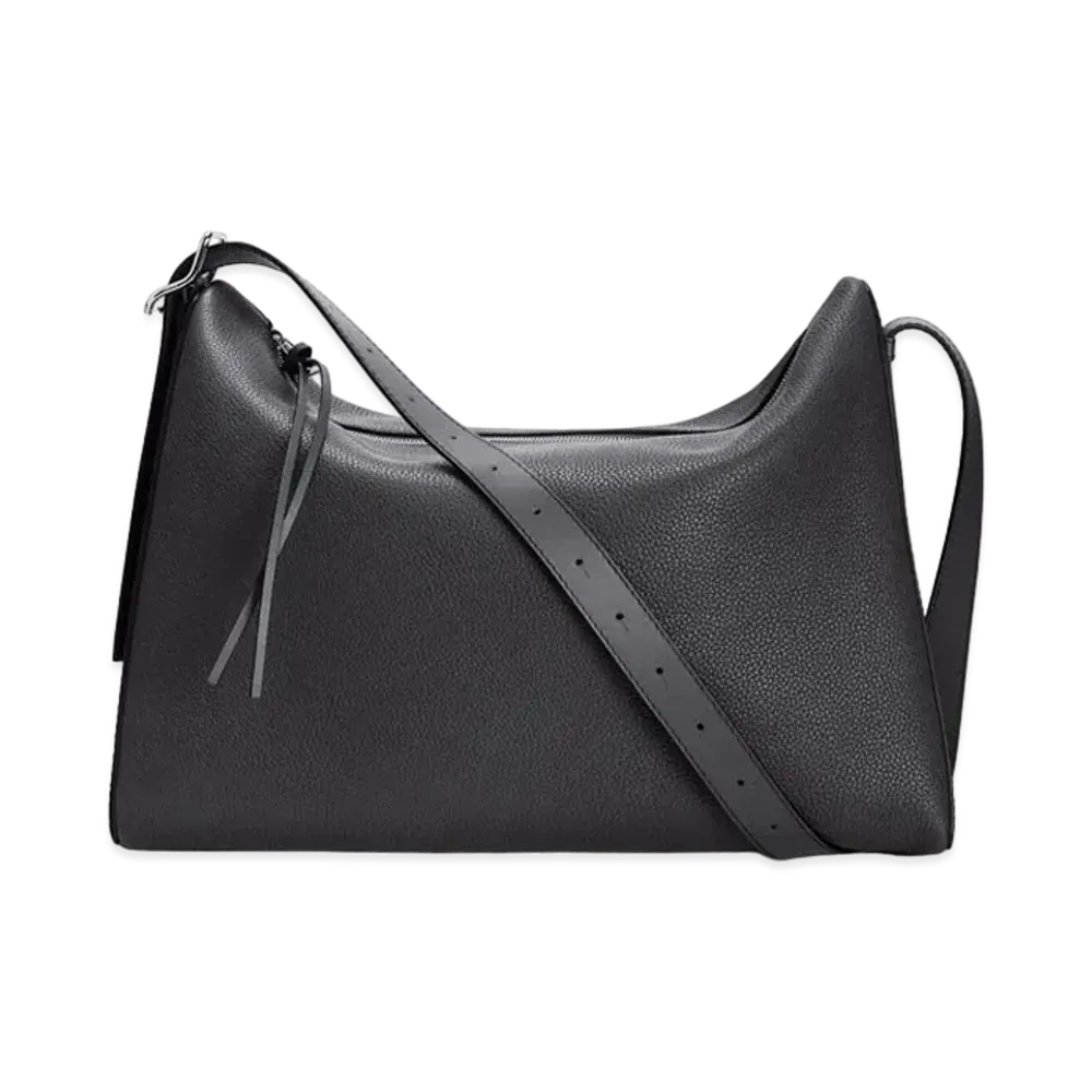 LOEWE Large Berlingo Bag In Grained Calfskin "Black"
