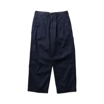 BEAMS MIL Trousers Denim "Indigo"