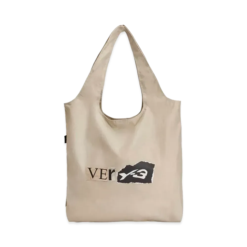 Y-3 Graphic Tote "White"