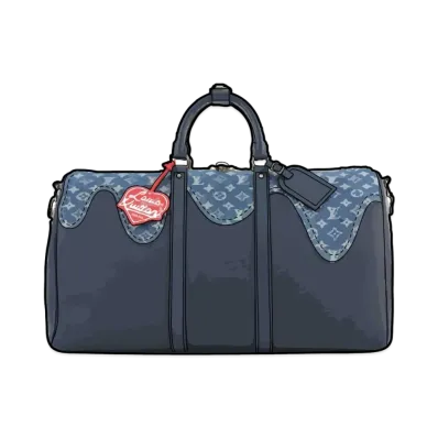 Louis Vuitton x NIGO KEEPALL 50B "Blue"