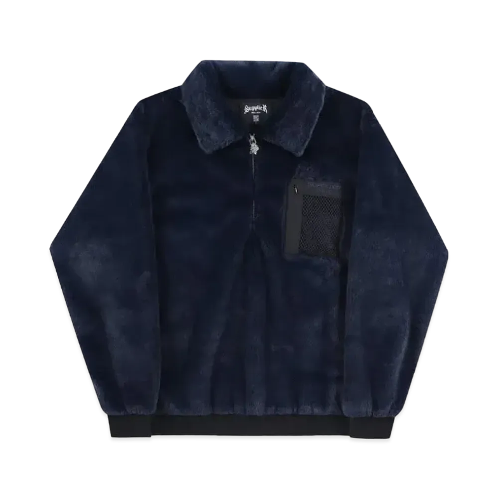 SUPPLIER Boa Pullover "Navy"
