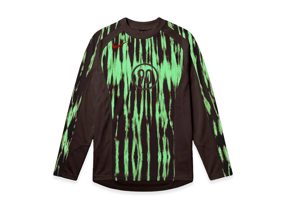 Travis Scott Cactus Jack x Nike Total 90 Goalkeeper Jersey "Brown"