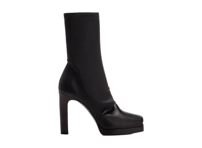 Rick Owens Women's Wedge Ankle Boot "Black"